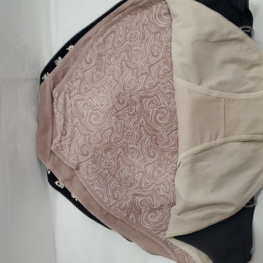 Maidenform 5pack bikini cut‎ petite lace trim cotton panties size XL/8 brand new - Picture 7 of 14